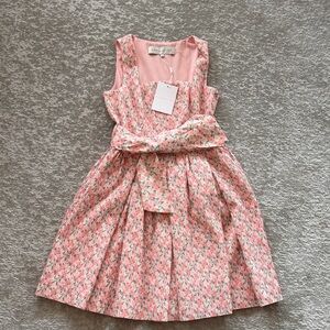 Charming Pink Floral Dress